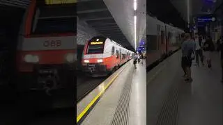 Vienna Suburban Railway - Wien Rennweg station - &Ouml;BB Cityjet Siemens Desiro