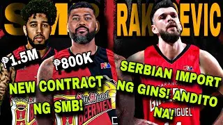 BREAKING! 6&rsquo;11 NICK RAKOCEVIC WELCOME TO GINS NEW IMPORT! | AHANMISI ₱800K, WILLIAMS ₱1.5M SA SMB!