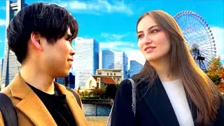 【急展開】謎のアメリカ人美女と初対面で横浜に遊び行くことになったのだが 【日英字幕】