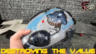 Trendmasters Lost In Space 1998 Transforming Jupiter 2 Spaceship Toy - Destroying The Value