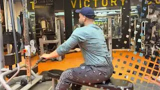 90 days fat to fit series Day 2 back & biceps 