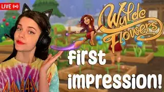 🔴LIVE: Finally Trying Wylde Flowers! | First Impression #gifted
