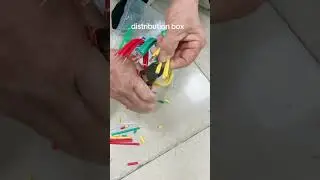 Distribution box #voltage ##electric #cable #work #electric #electricwork #youtube