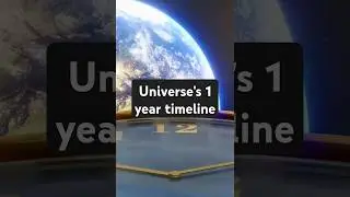The Universe&rsquo;s 1-Year Timeline: Humanity&rsquo;s Place in Cosmic History