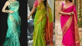 Latest Silk Saree Collection 2021// Trending Kanjivaram Silk Saree Collection // Saree Design
