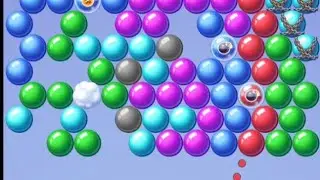 This Bubble Shooter Level Tests Accuracy