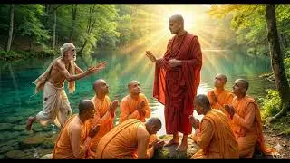 The text says enlightenment requires true adherence to the vows