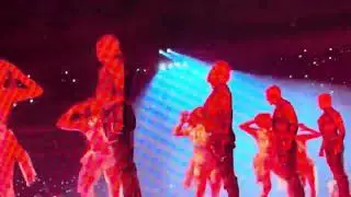 Lady Gaga concert performing poker face performance on stage live 