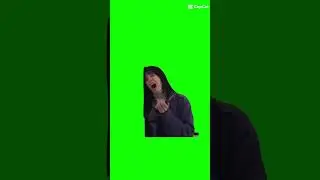 the shining screaming Green screen