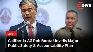 LIVE: California Attorney General Rob Bonta Announces New Public Safety Measures | BREAKING | AC15