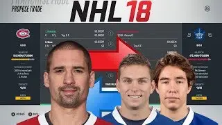 NHL 18 - PLEKANEC TO TORONTO TRADE SIMULATION