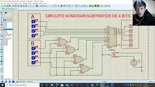 experimento 6 digital somador/subtrator de números binários