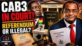 Mwonzora Takes CAB3 to Court! Can Mnangagwa's Amendment Be Declared Illegal