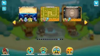 Bloons Tower Defense 6 | Off The Coast | All Modes | No Lives Lost | Black Border