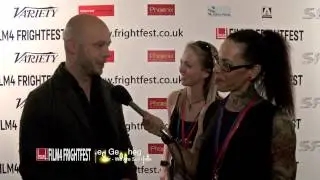 Film4 FrightFest 2015 - Ted Geoghegan And Barbara Crampton On The Red Carpet