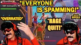 DrDisrespect RAGE QUITS Fortnite With Arkhram & ROASTS Developers!
