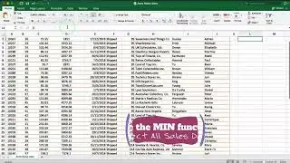 Identifying Smallest & Largest in Excel
