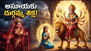 Jealousy Destroys Everything | Dharma Always Wins | Telugu Moral Story | Goddess Durga Story