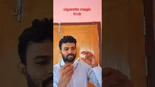 Mind-Blowing Cigarette Vanishing Trick Tutorial! 🚬✨ (Easy Magic) #magic #shorts