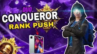 DUO CONQUEROR RANK PUSH w SUBSCRIBERS 😍#shortslive#shortsfeeds#shortfeedslive#bgmilive#bgmi#live