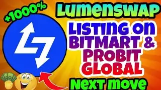 Lumenswap token listing | BitMart lists & ProBit Global Listing Lumenswap opps || Zeeshan Hurmaz