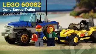 LEGO City 60082 - Dune Buggy Trailer - Stop Motion Build