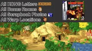 Donkey Kong Country GBA 100% Walkthrough Guide - World 1 Kongo Jungle