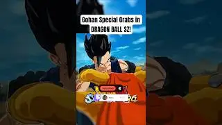 Gohan Special Grabs in Dragon Ball Sparking! Zero DLC #anime  #dragonballsparkingzero #sparkingzero