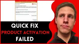 How To Fix Product Activation Failed In Microsoft Office 2022 | PROBLEM SOLVED