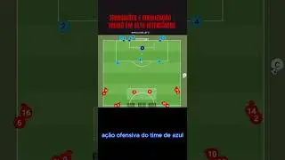 Transi&ccedil;&otilde;es e finaliza&ccedil;&atilde;o - Treino intenso de futebol