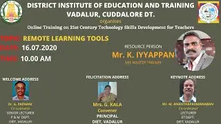 REMOTE LEARNING TOOLS
