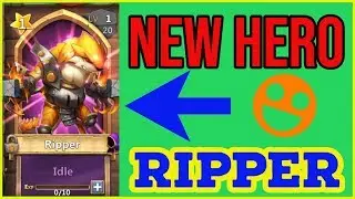 NEW HERO RIPPER. DOUBLE EVOLVED. CASTLE CLASH. NEW UPDATE.