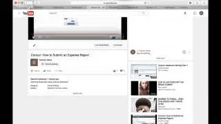 Concur: How to Submit an Expense Report