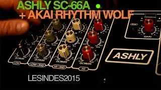 ASHLY SC-66A // 4 Band Full Parametric EQ // AKAI RHYTHM WOLF // miniature 27