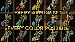 Every Dyed Armor Set In TOTK
