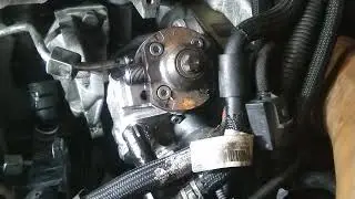 BMW x6 xdrive 40D high pressure fuel pump ⛽ replacement with SST.(2)