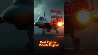 India's Jet Engine Crisis: Why AMCA Still Depends on America! #amcafighterjet #enginecrisis