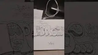 Граффити скеч #теггинг #граффити #art #Manyyyyy24