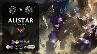 Alistar Mid vs Yasuo - KR Grandmaster Patch 13.4