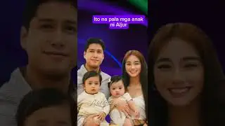 ito na pala mga anak ni Aljur nina Kylie at Aj Raval!Puro action star genes❣️⭐#celebrities  #viral
