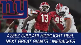 Azeez Ojulari Highlight Reel | Giants Second Round pick
