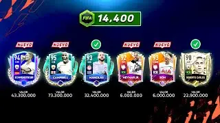 BEST PACK OPENING !!! NUEVOS JUGADORES !!! CASI 200 MILLONES DE MONEDAS || FIFA 22 MOBILE
