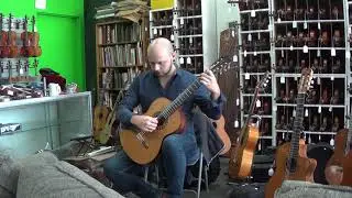 1985 Richard Prenkert Classical Guitar #13 with Pickup