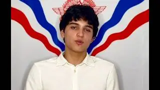 Assyrian boy Ashur Isaev from Crimea.