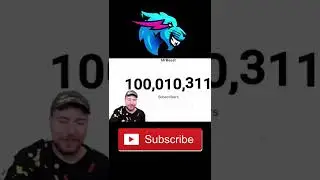 The Moment MrBeast Hit 100 MILLION SUBSCRIBERS! #shorts