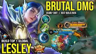 LESLEY BEST BUILD 2026 | BUILD TOP 1 GLOBAL LESLEY GAMEPLAY | MOBILE LEGENDS✓