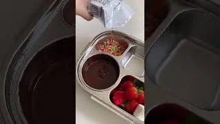 Pack my snack with me #asmr #snacks #chocolate #bento #dessert #easyrecipe #satisfying #aesthetic