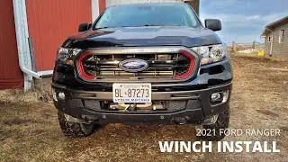 Winch Install on 2021 Ford Ranger