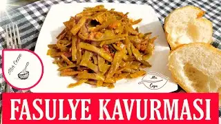 FASULYELERİ HAŞLAMADAN ✅  TAZE FASULYE KAVURMASI 📢📢 ÇOK LEZZETLİ TÜM PÜF NOKTALARIYLA ✅