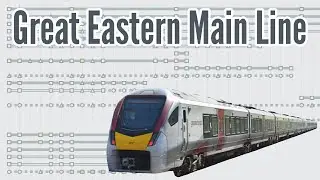 Great Eastern Main Line Full Service Pattern (December 2025 Timetable)